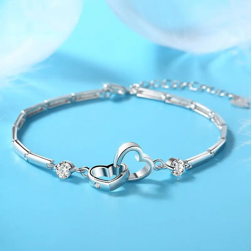 Charms 925 Sterling Silver Bracelets Bangles For Women - Designs by Mysh