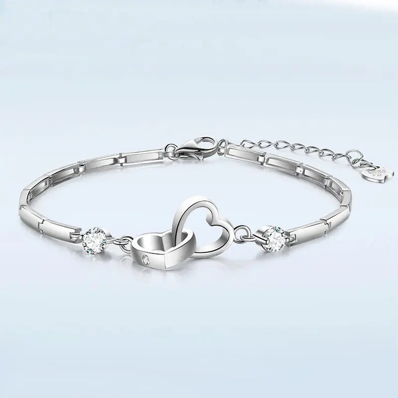 Charms 925 Sterling Silver Bracelets Bangles For Women - Designs by Mysh