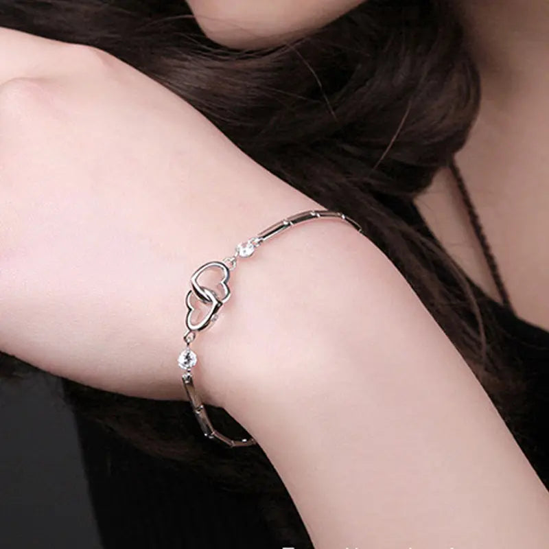 Charms 925 Sterling Silver Bracelets Bangles For Women - Designs by Mysh