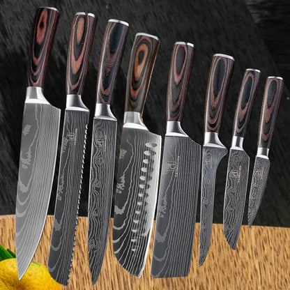 Chef Knives Kitchen Knives Cleaver Slicing Knives Designs by Mysh