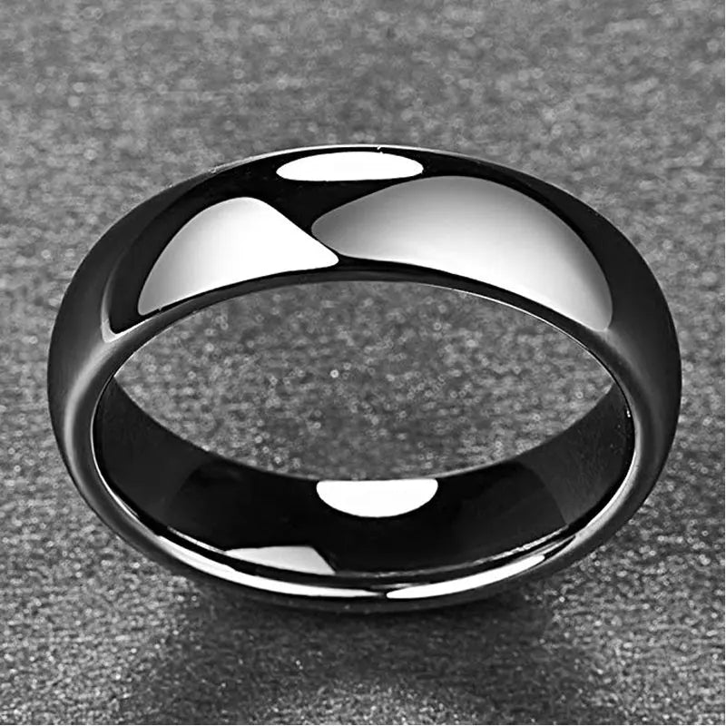 Classic Silver Tungsten Ring Designs by Mysh