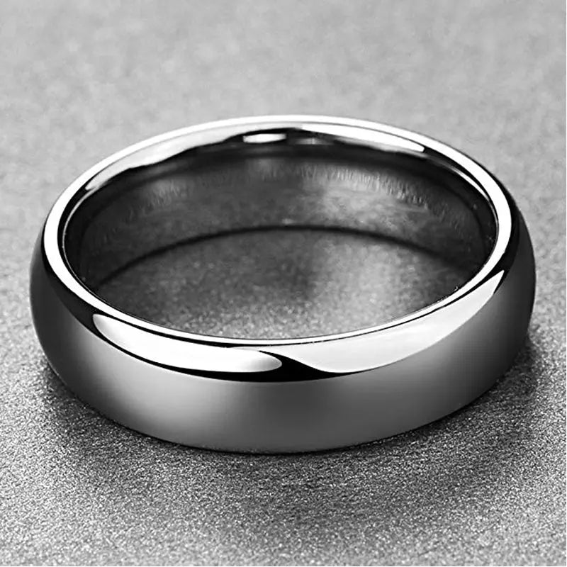 Classic Silver Tungsten Ring Designs by Mysh