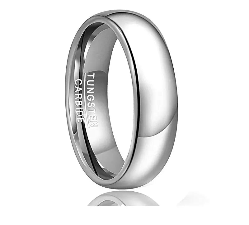 Classic Silver Tungsten Ring Designs by Mysh