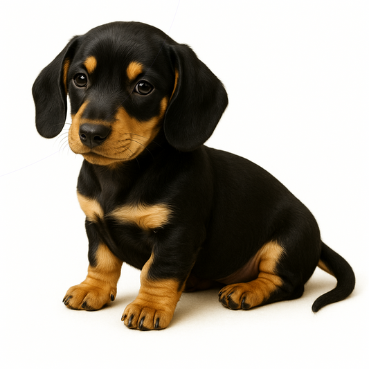 Dachshund Dog Sticker | Cute Wiener Dog Die-Cut Vinyl Sticker | Waterproof Laptop, Water Bottle, Journal Decal – Multiple Color Variations
