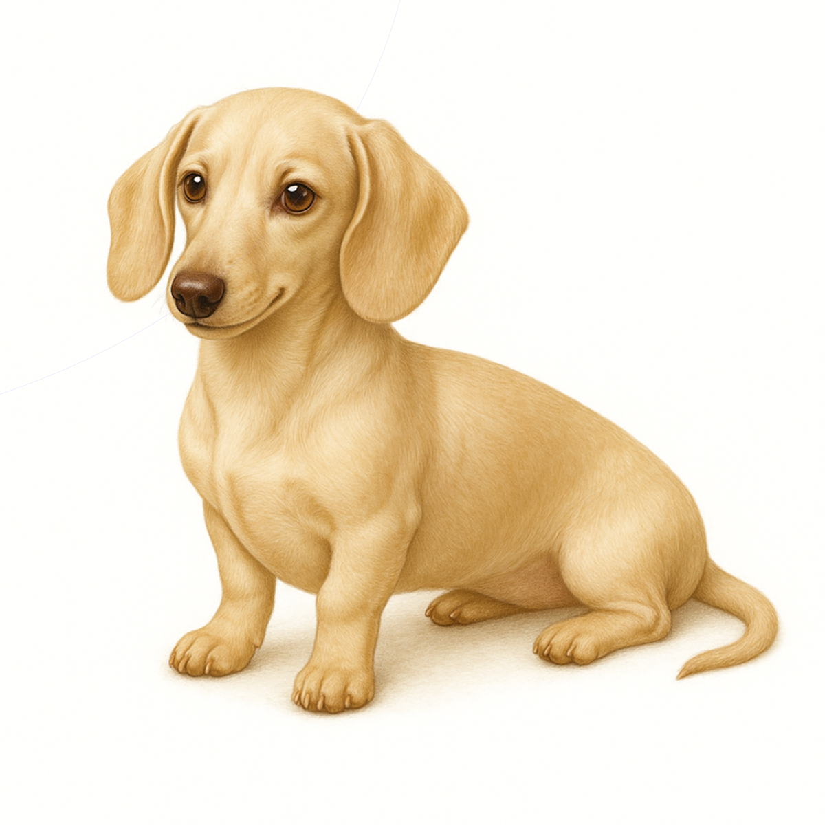 Dachshund Dog Sticker | Cute Wiener Dog Die-Cut Vinyl Sticker | Waterproof Laptop, Water Bottle, Journal Decal – Multiple Color Variations