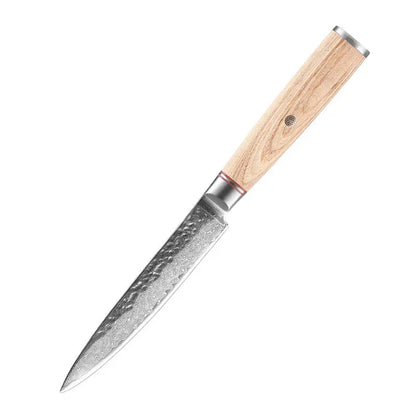 Damascus Steel Hand Kitchen Knife - Designs by Mysh