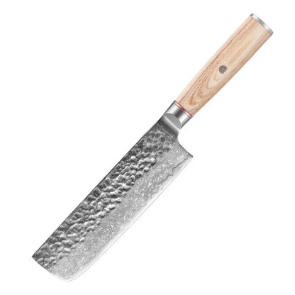 Damascus Steel Hand Kitchen Knife - Designs by Mysh