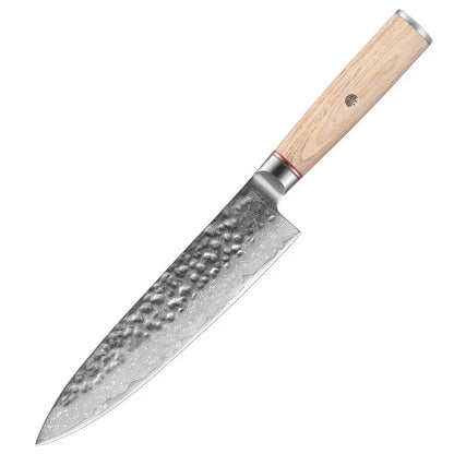 Damascus Steel Hand Kitchen Knife - Designs by Mysh