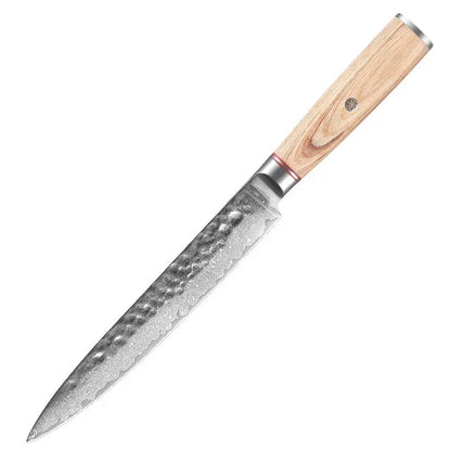 Damascus Steel Hand Kitchen Knife - Designs by Mysh