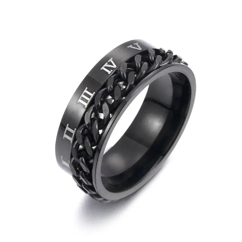 Digital titanium steel ring - Designs by Mysh