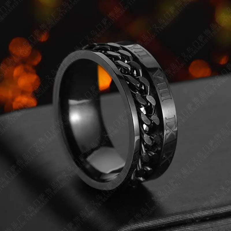 Digital titanium steel ring - Designs by Mysh