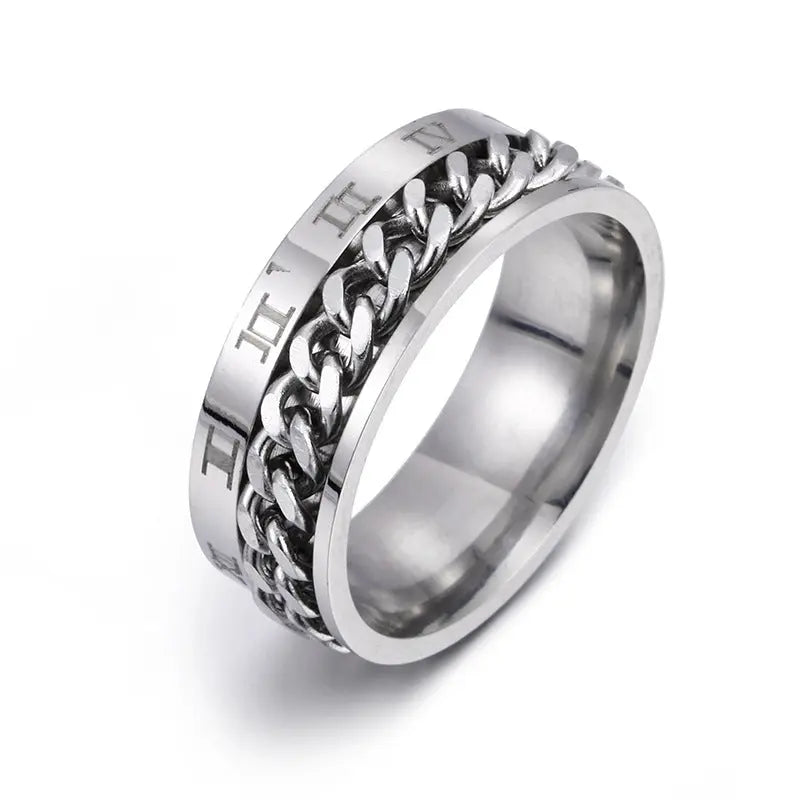 Digital titanium steel ring - Designs by Mysh