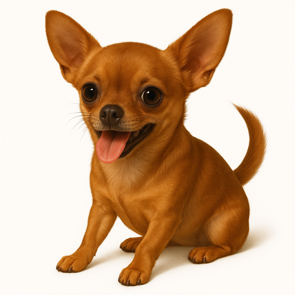 Chihuahua Dog Stickers – Die-Cut Watercolor Vinyl Sticker, 3” Durable Pet Decal for Laptop, Water Bottle, Journal - Designs by Mysh