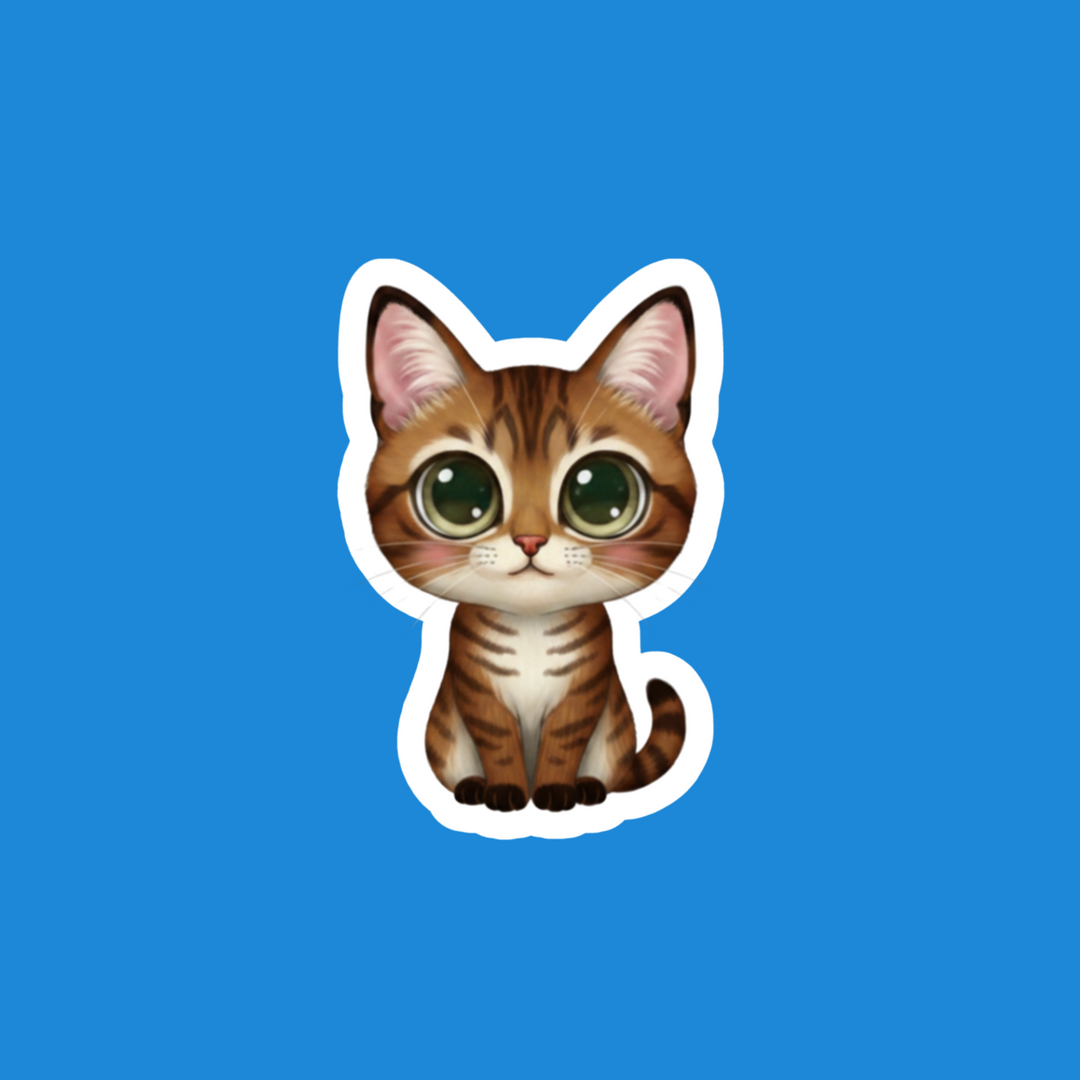 Egyptian Mau Bronze Kawaii