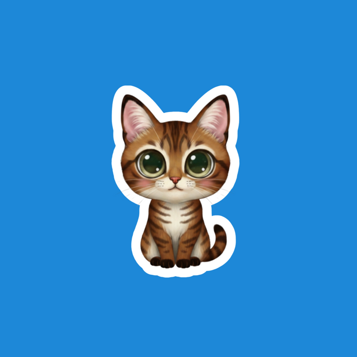 Egyptian Mau Bronze Kawaii