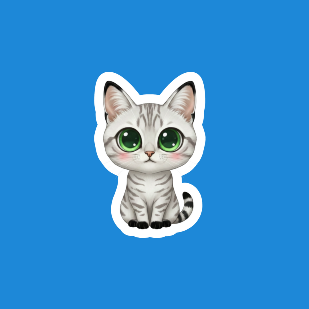Egyptian Mau Silver Kawaii