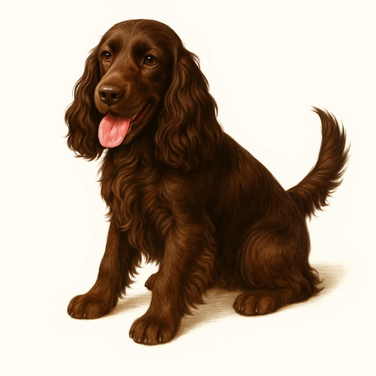 English Cocker Spaniel Dog Stickers – Realistic Vinyl Decals –  3" Matte Finish - Designs by Mysh