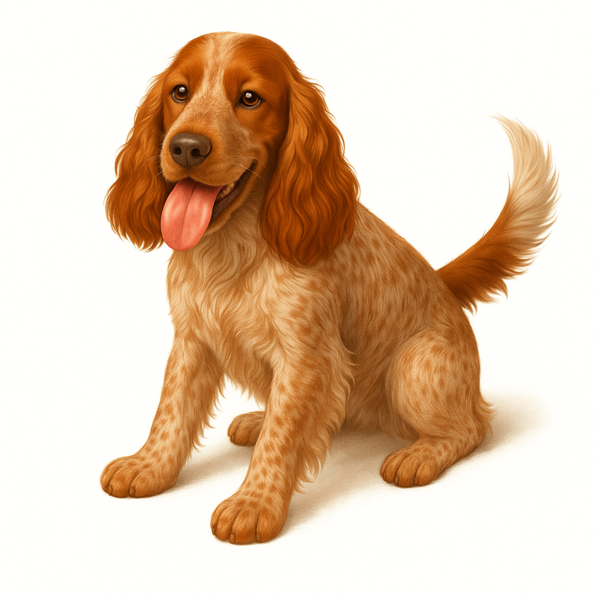 English Cocker Spaniel Dog Stickers – Realistic Vinyl Decals –  3" Matte Finish - Designs by Mysh