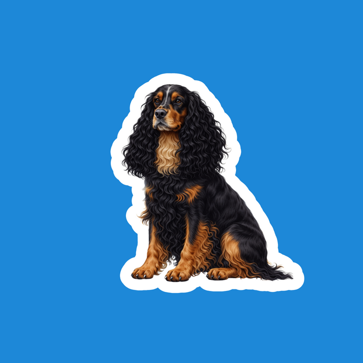 English Cocker Spaniel Black and Tan - Designs by Mysh