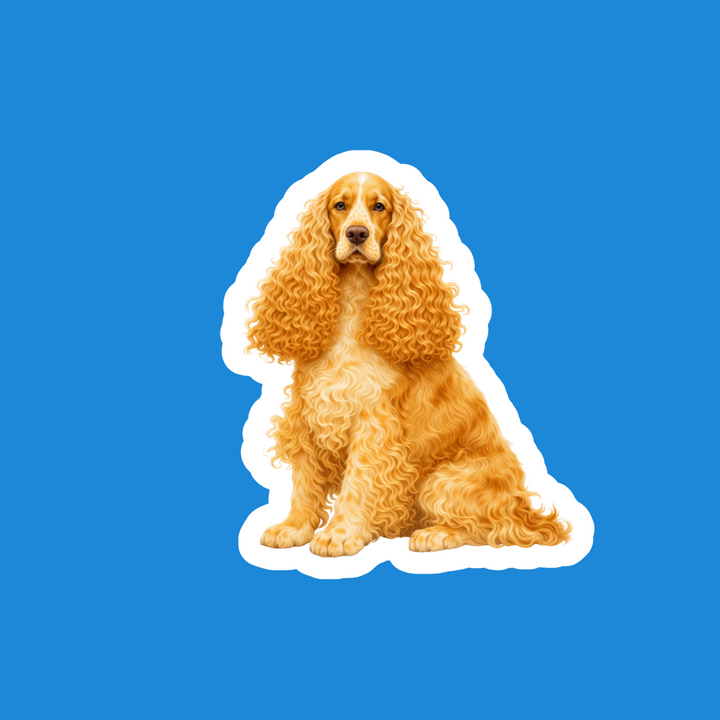 English Cocker Spaniel Golden - Designs by Mysh