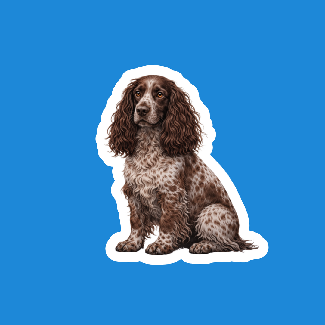 English Cocker Spaniel Liver Roan - Designs by Mysh