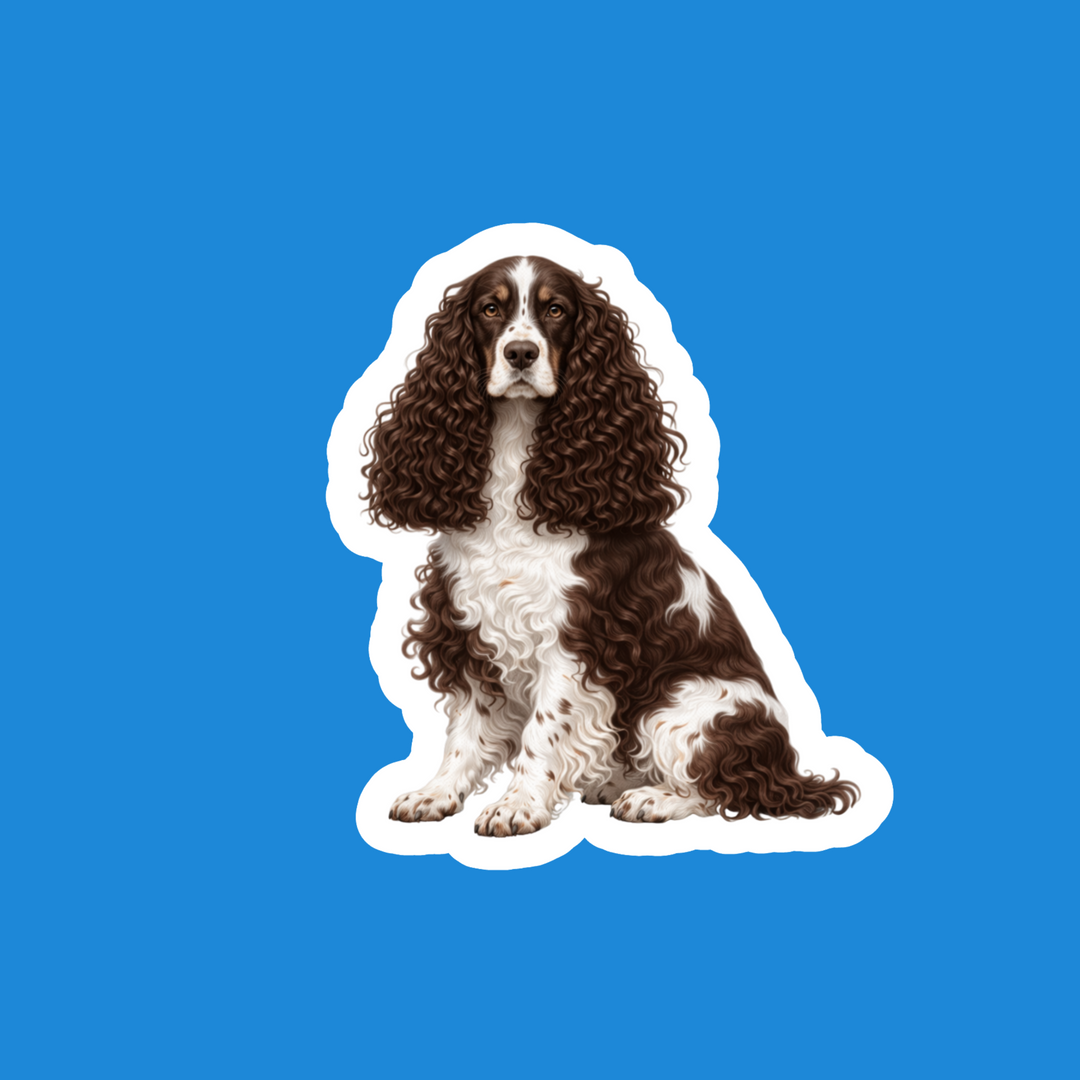 English Cocker Spaniel Liver and White - Designs by Mysh