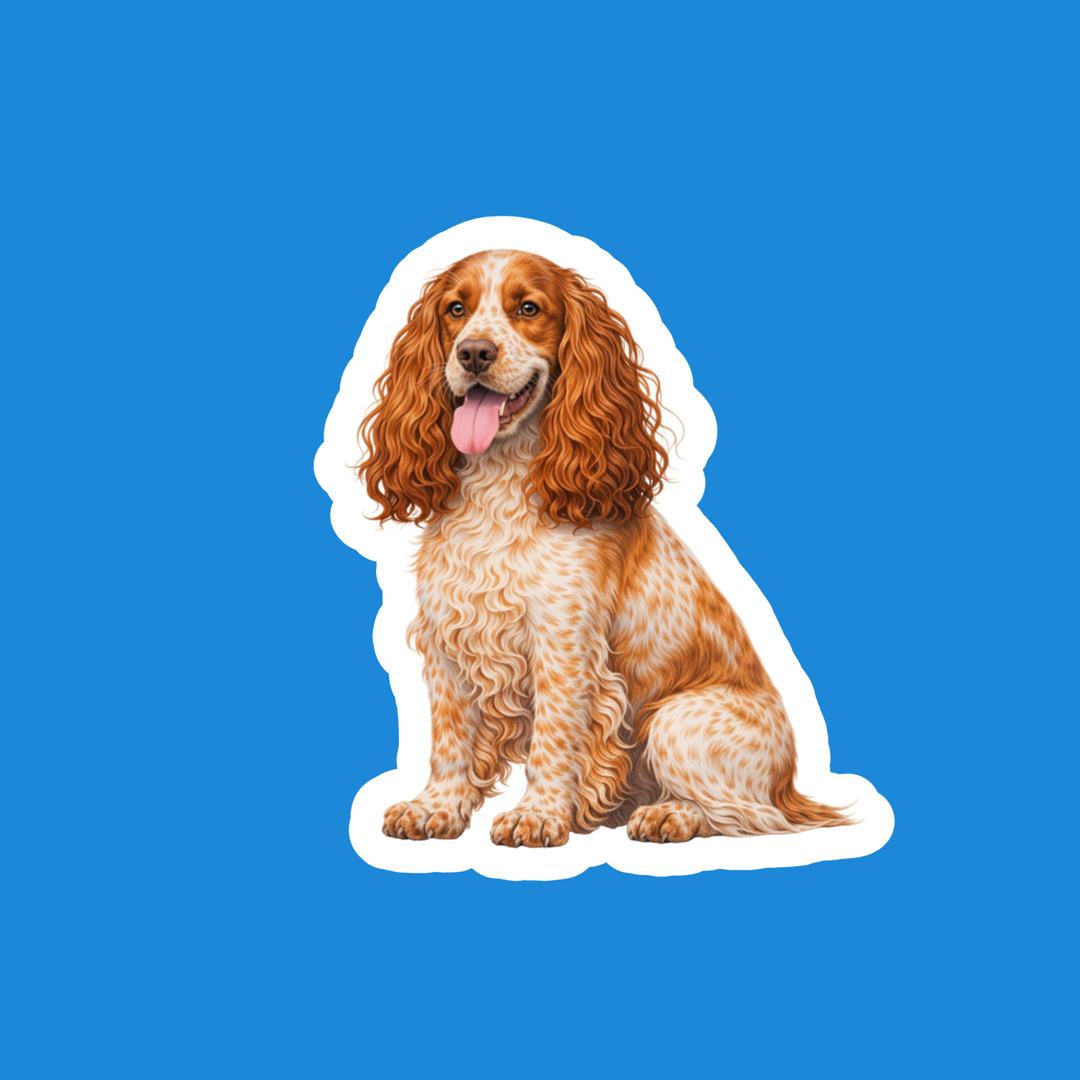 English Cocker Spaniel Orange Roan - Designs by Mysh
