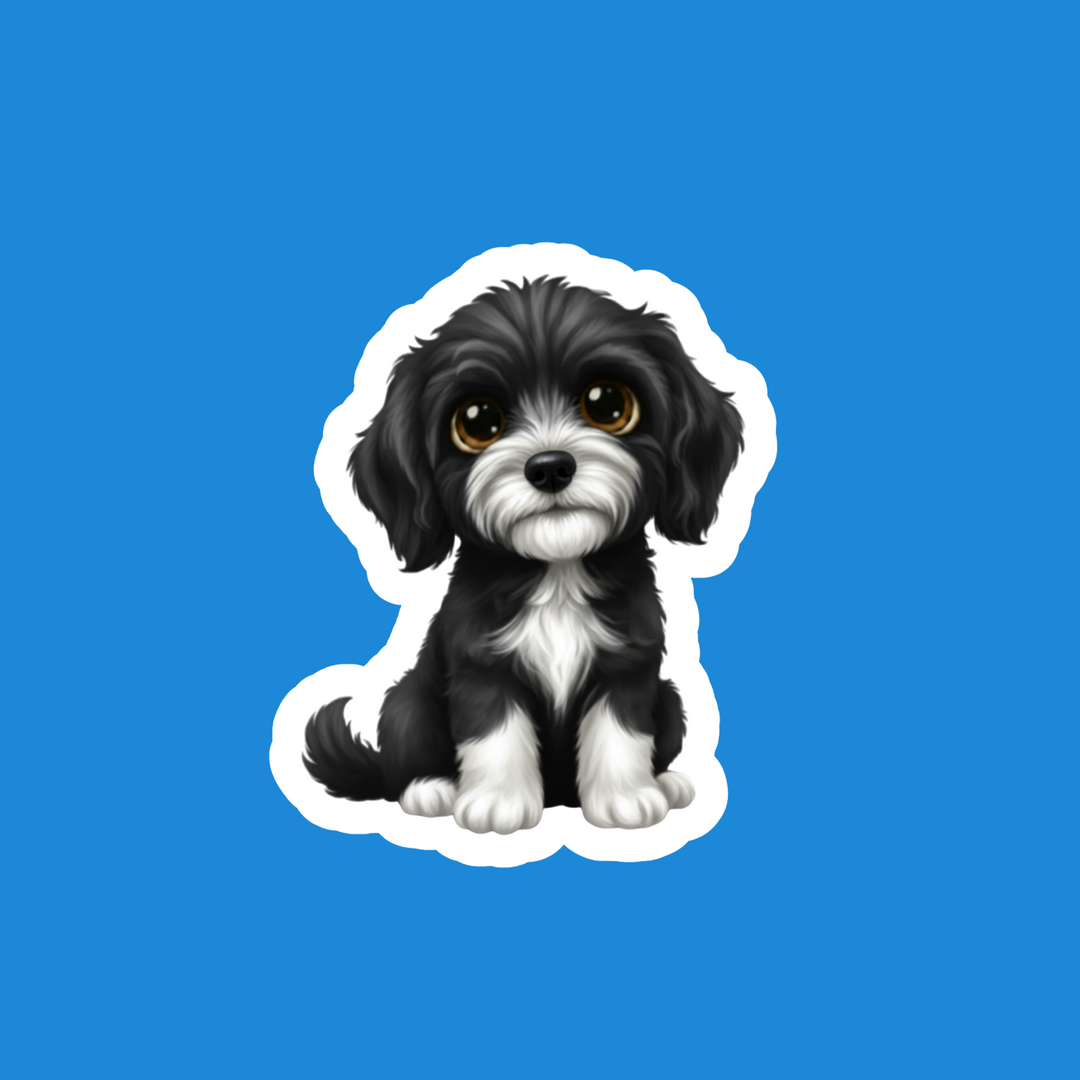 Goldendoodle Kawaii Tuxedo - Designs by Mysh