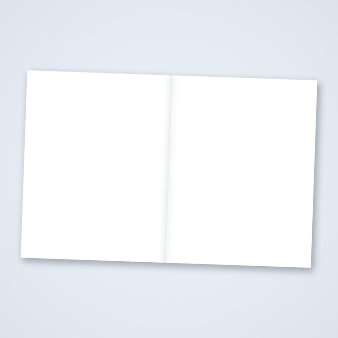 Inside of the Greetings from Texas card, blank for your own note