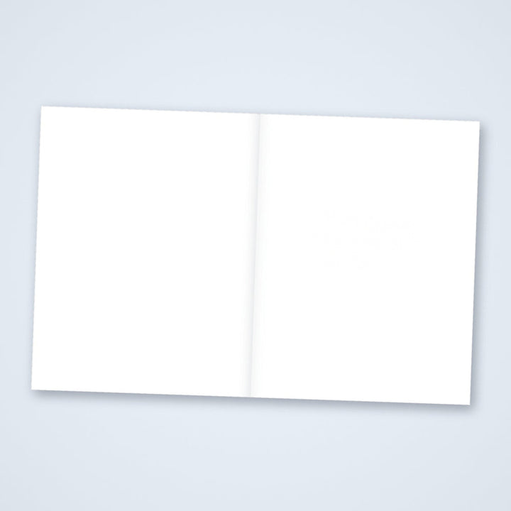 Inside of the Greetings from Texas card, blank for your own note