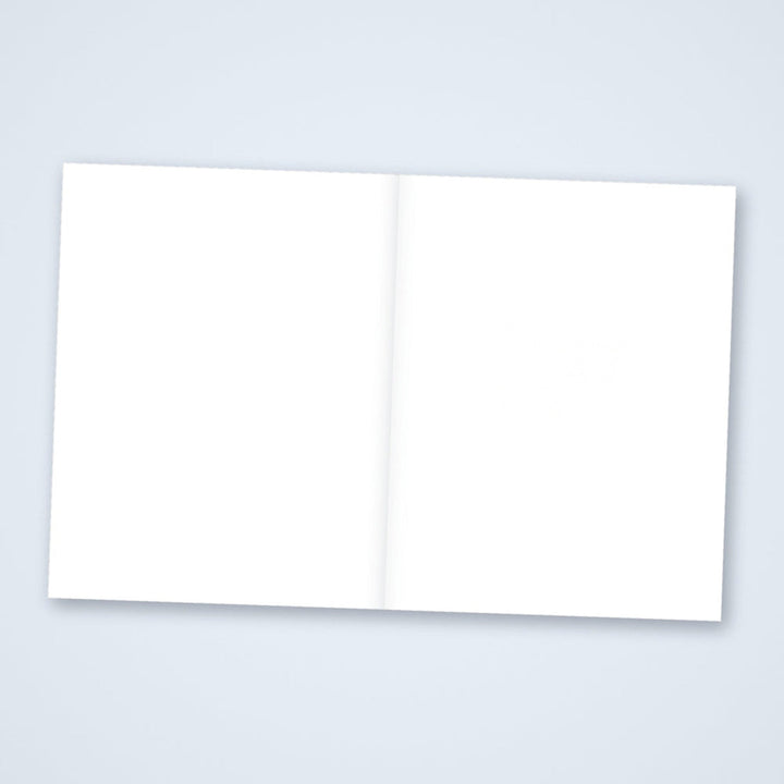 Inside of the San Marcos card, blank for your own message