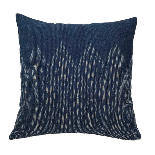 Indigo Diamond Pillow Cover - Designs by Mysh