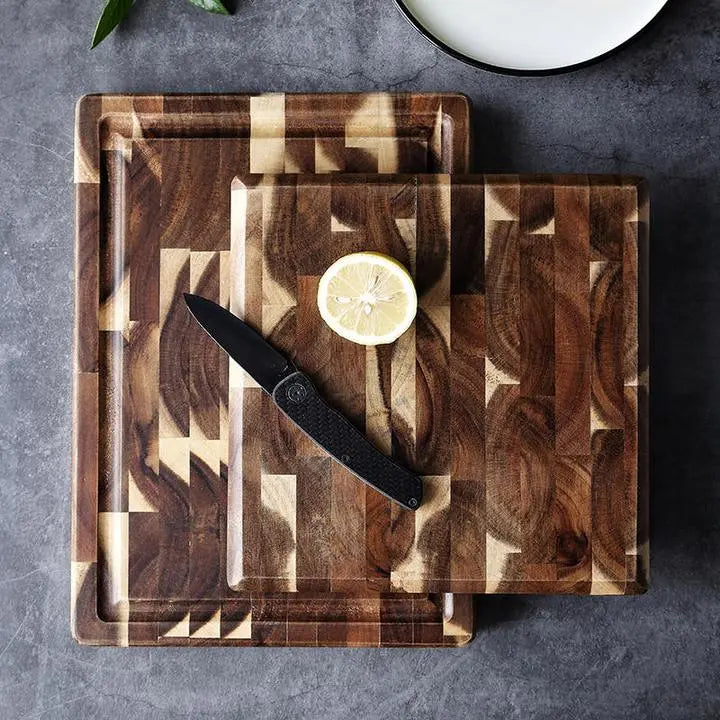 Kitchen Household Parquet Solid Wood Cutting Board - Designs by Mysh