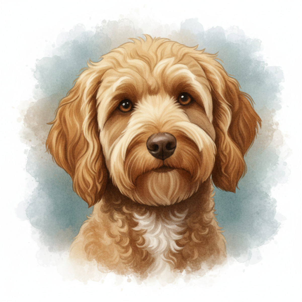 Labradoodle - Magnetic Bookmark