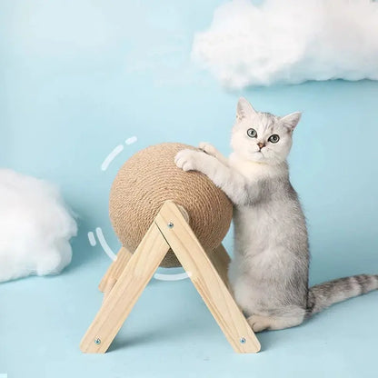 New Cat Toy Interactive Cat Scratcher Board Kitten Sisal Rope Ball Scratch Paws Pet Grinding Scratching Cats for Scratcher Toys - Designs by Mysh