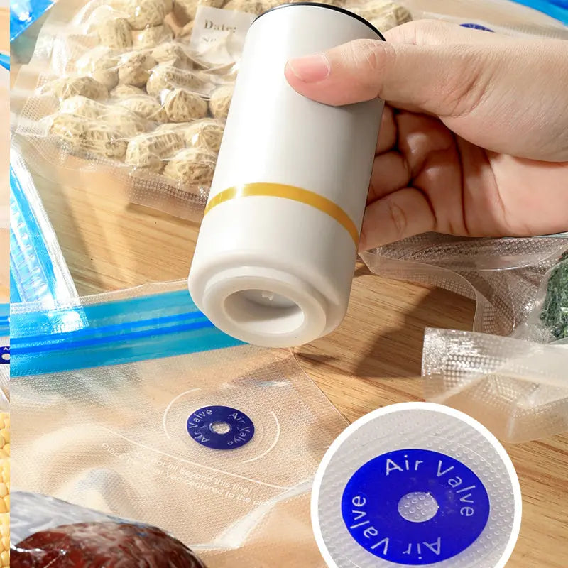 New Mini Vacuum Sealer Kitchen Portable USB Electric AirPump - Designs by Mysh