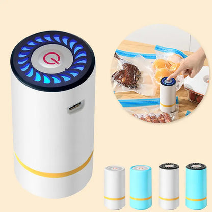 New Mini Vacuum Sealer Kitchen Portable USB Electric AirPump - Designs by Mysh