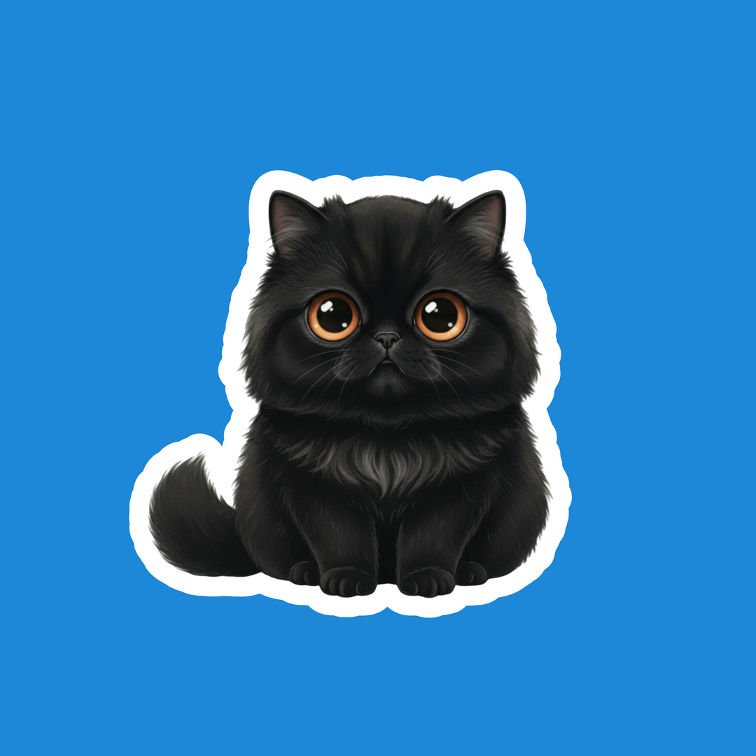 Persian Black Kawaii Artwork – Designs by Mysh