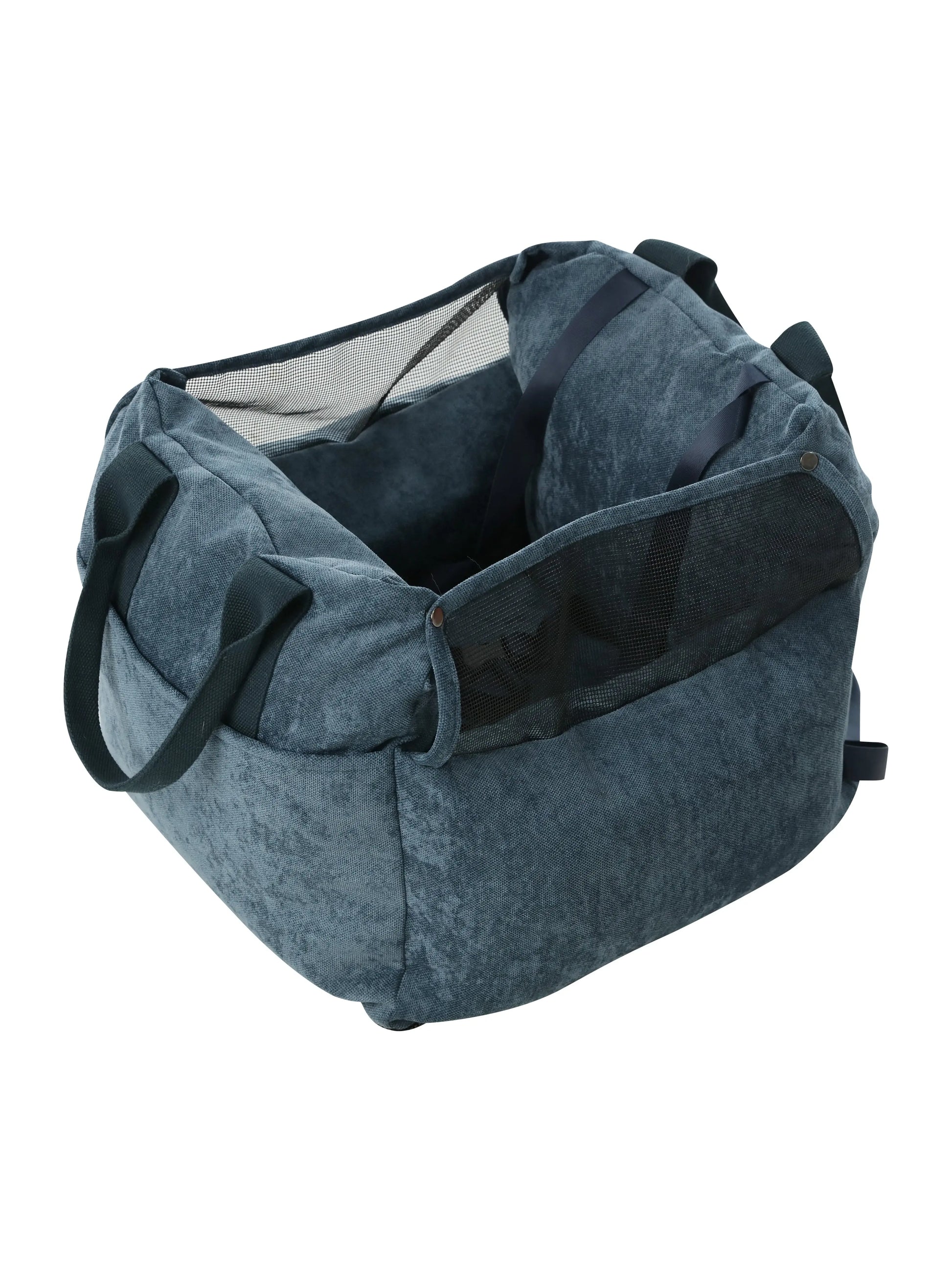 Puff Guard Dog Car Seat - Blue - Designs by Mysh