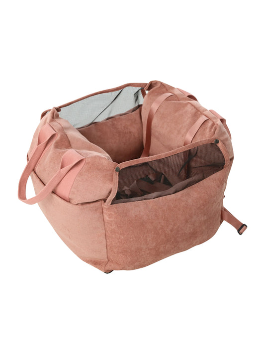 Puff Guard Dog Car Seat - Pink - Designs by Mysh