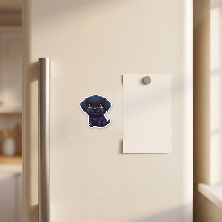 Rafeiro do Alentejo Black magnet on a fridge