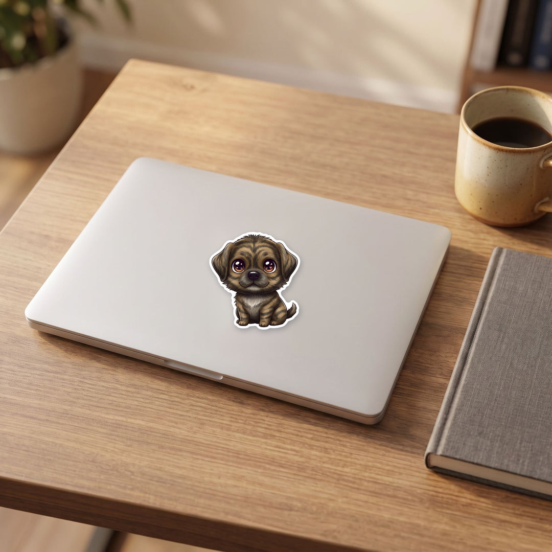 Rafeiro do Alentejo Brindle sticker on a laptop