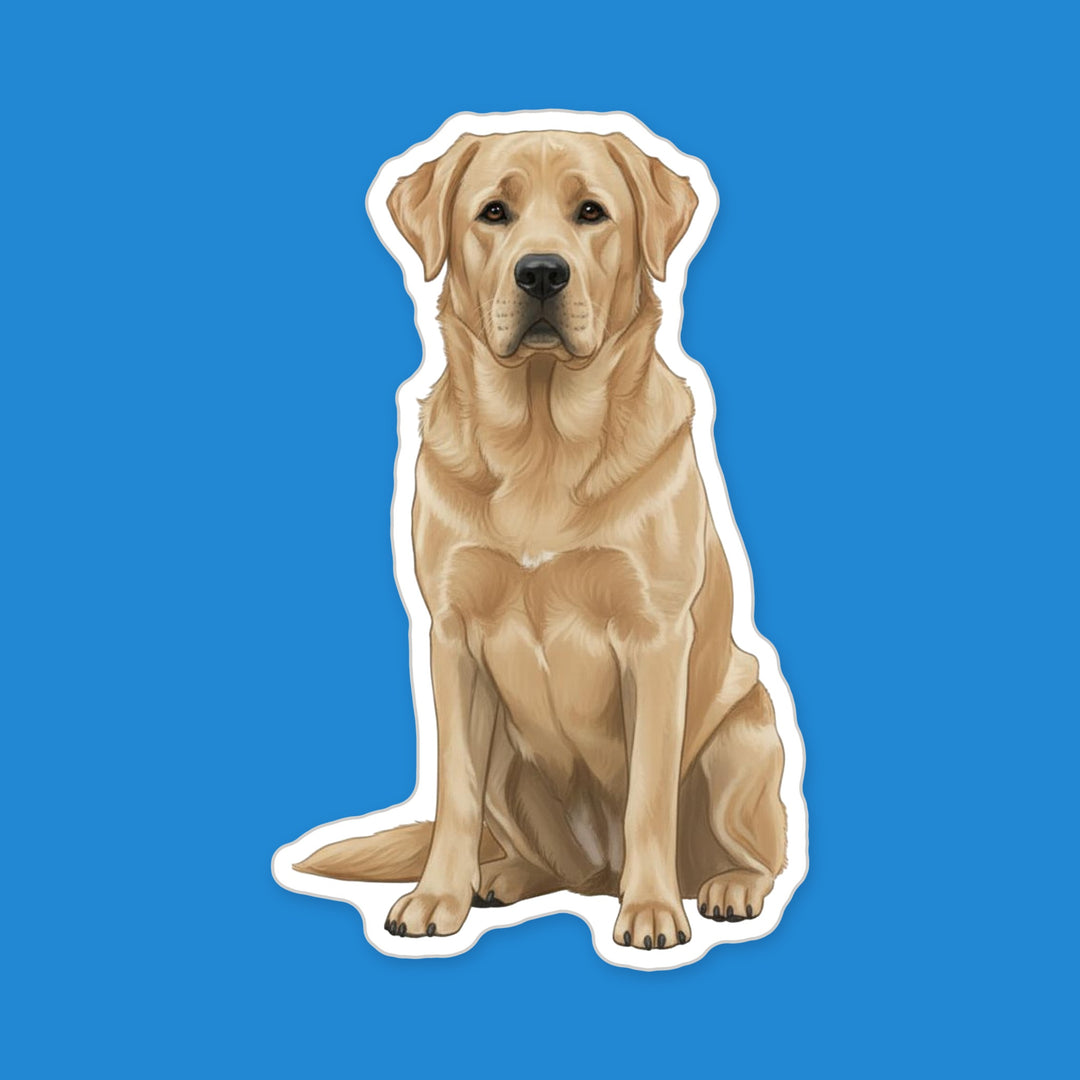 Rafeiro do Alentejo Fawn watercolor dog sticker