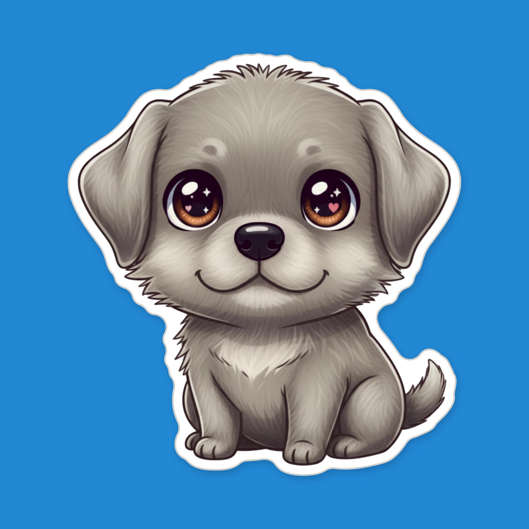 Rafeiro do Alentejo Grey kawaii dog sticker