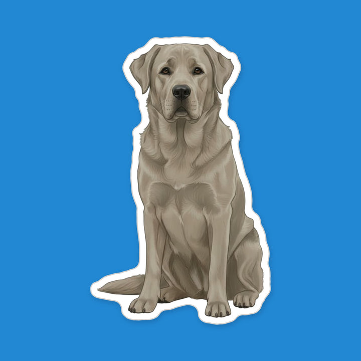 Rafeiro do Alentejo Grey watercolor dog fridge magnet
