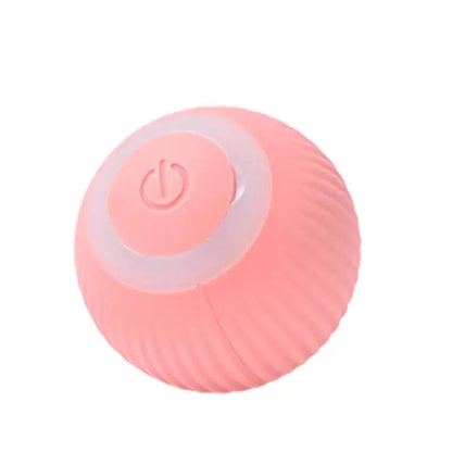 Rechargeable Cat Ball Toy Smart Automatic Rolling Kitten Toys 360 Degree Spinning Ball for Cats Usb Rechargeable Pet Toys - Designs by Mysh