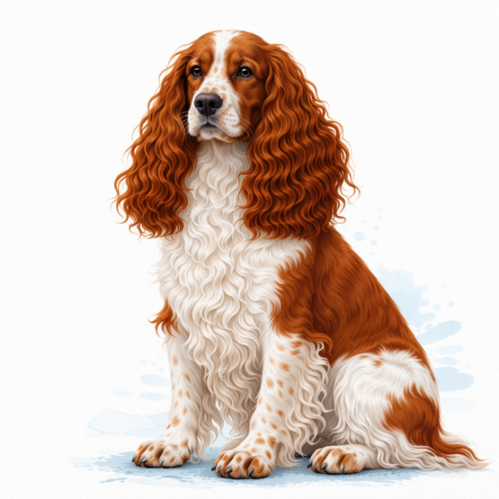 English Cocker Spaniel Red Vinyl Sticker - Designs by Mysh