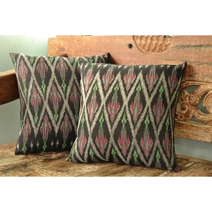 Tribal Ikat Pillow Cover - Designs by Mysh