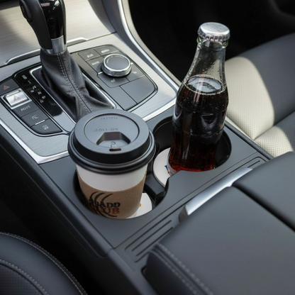AuADD CLUB Ceramic Car Coaster Set – 2.56" Retro Gradient Auto Drink Holder Inserts