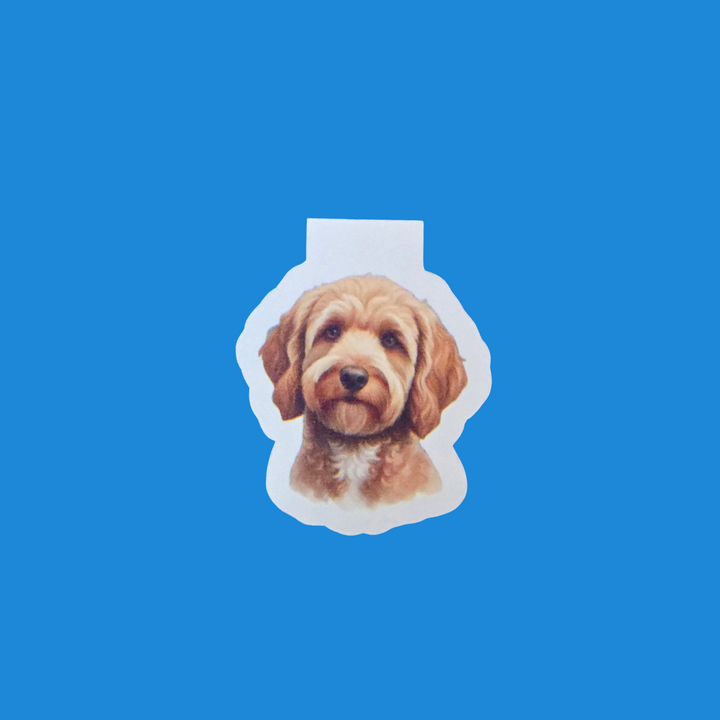 Goldendoodle- Magnetic Bookmark